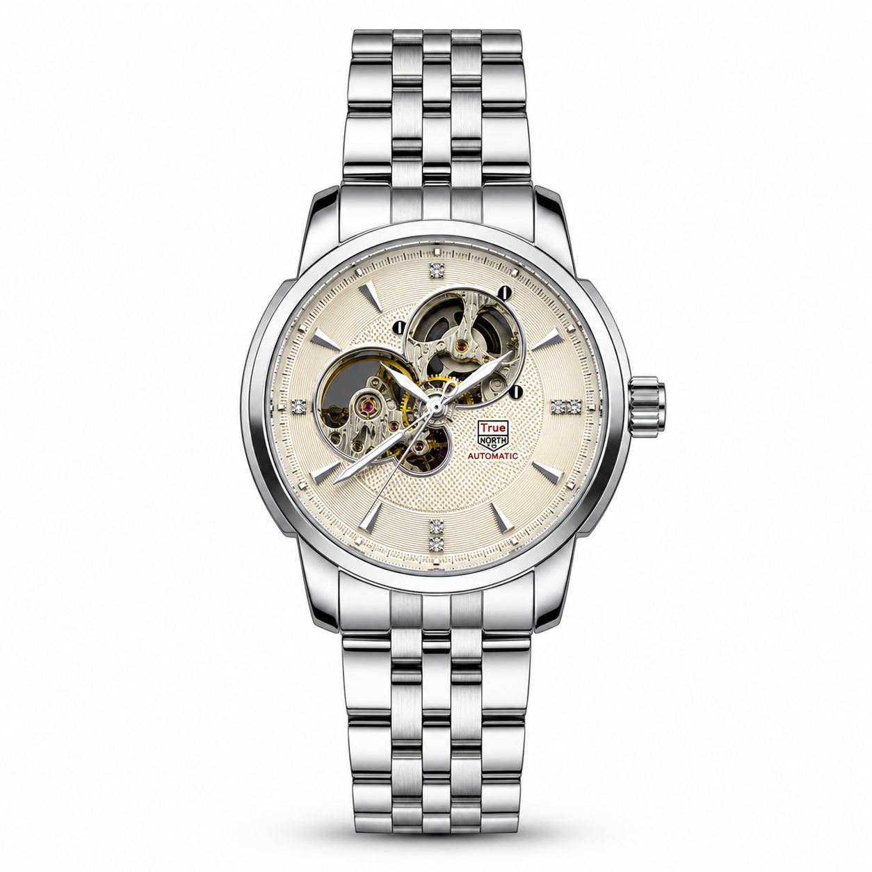 True Worth Automatic Skeleton Watch - R4053