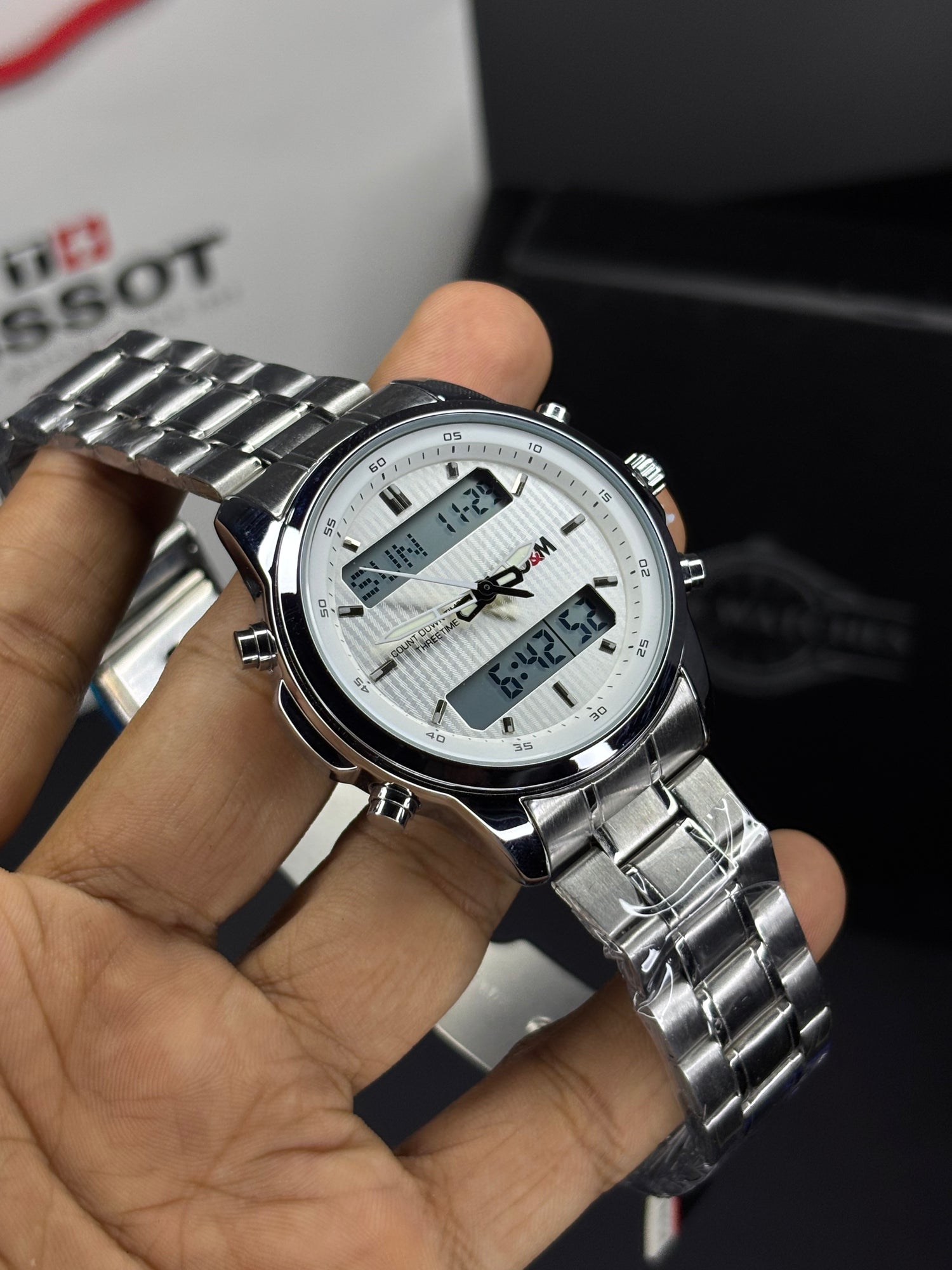 O&M Dual Time Watch