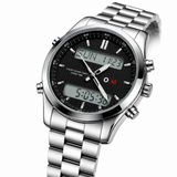 O&M Dual Time Watch