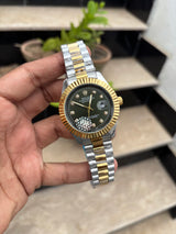 RLX Datjust President- Fluted Bezel - Two-Tone Semi-Auto (Quartz)