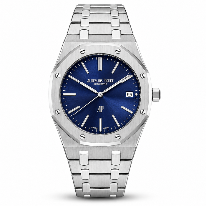AP RYL Oak SIlver Automatic Master - Blue Dial