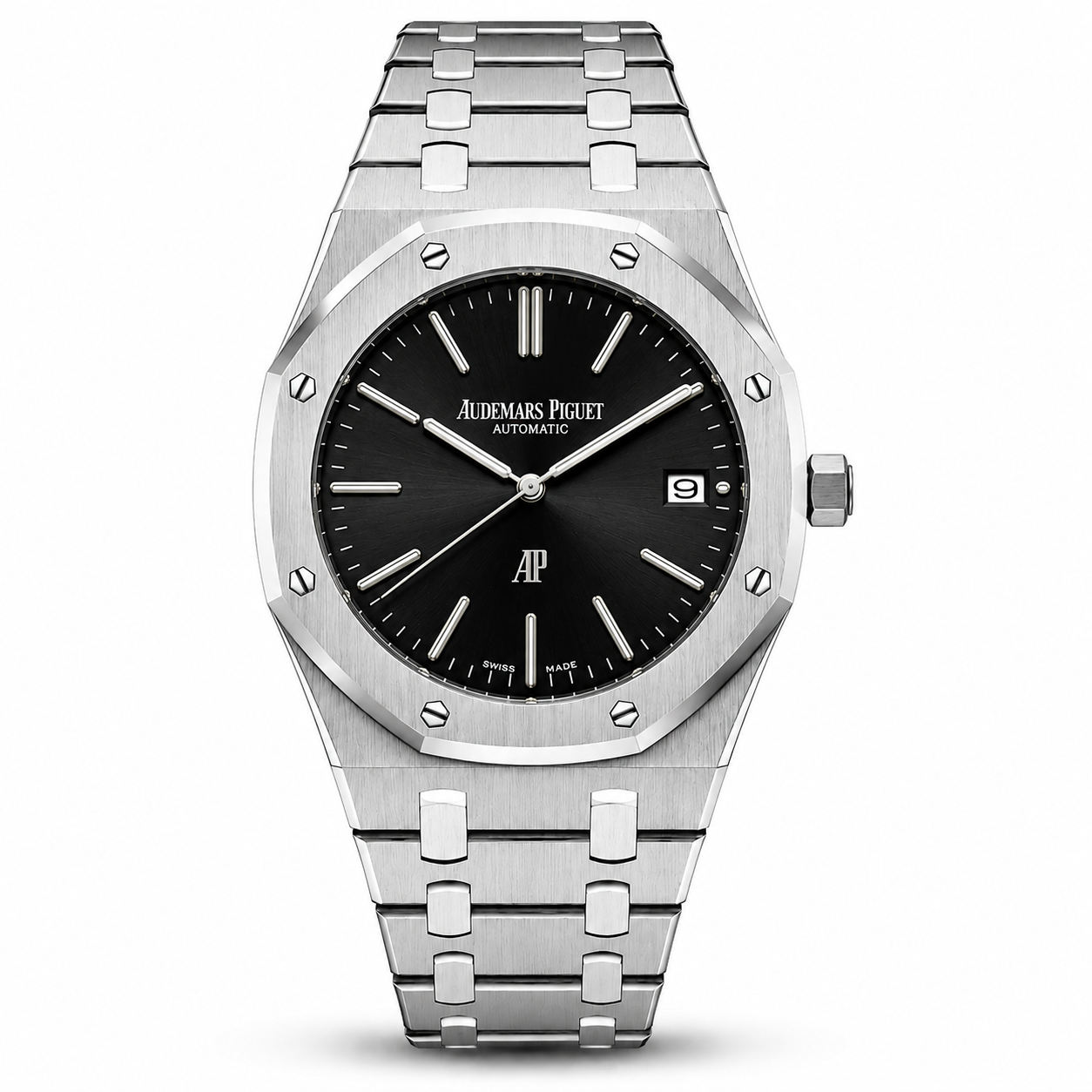 AP RYL Oak SIlver Automatic Master - Black Dial