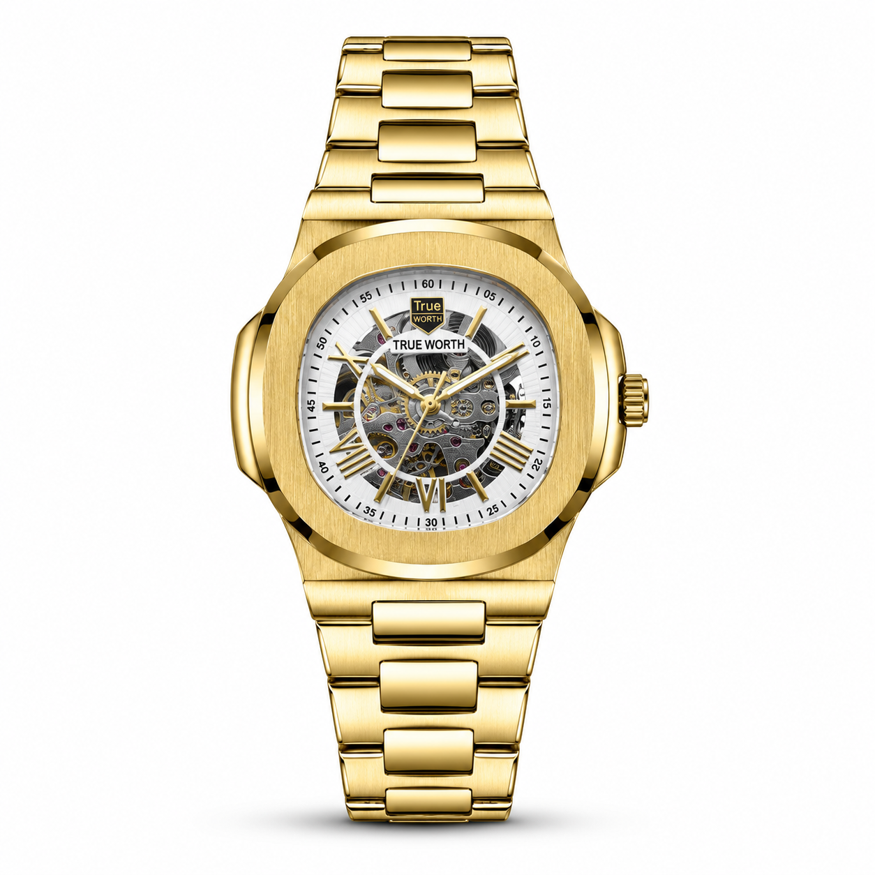True Worth Original Nautilus Style Automatic Watch