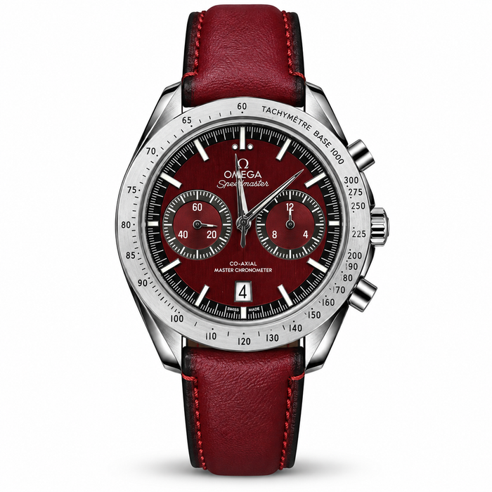 Omga Speedmaster Master Chronometer Leather Strap