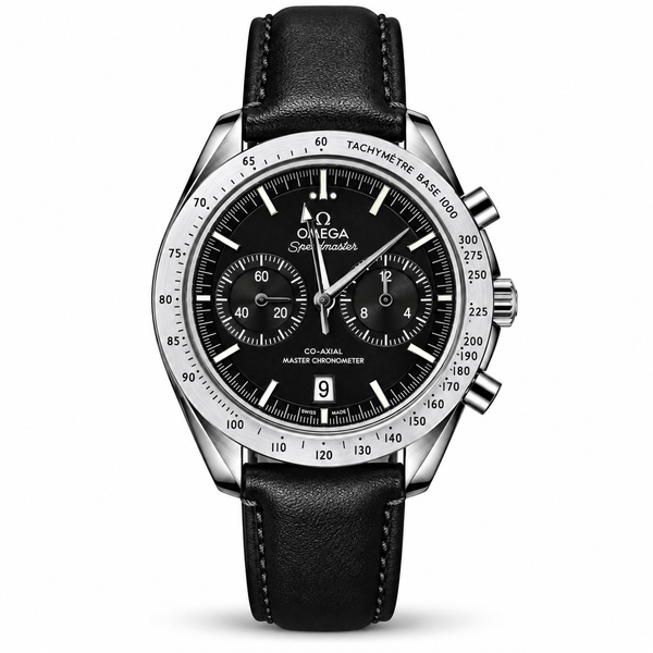 Omga Speedmaster Master Chronometer Leather Strap