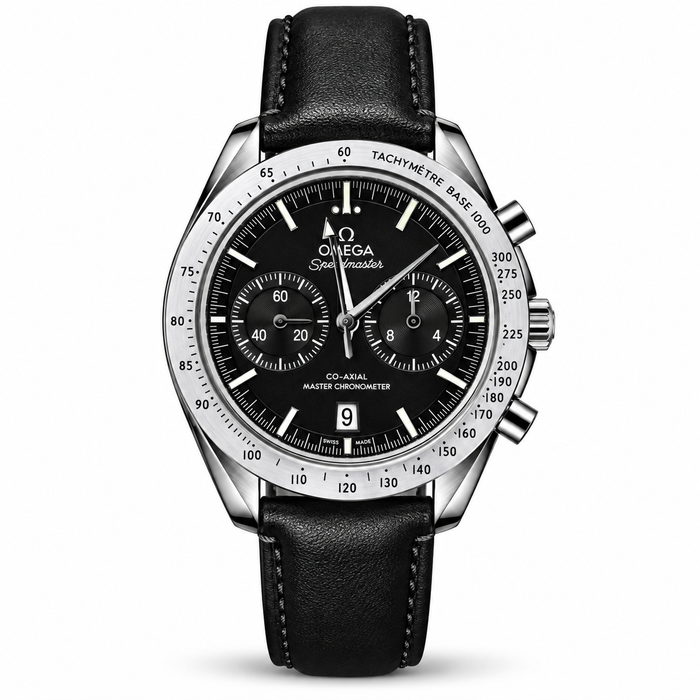 Omga Speedmaster Master Chronometer Leather Strap
