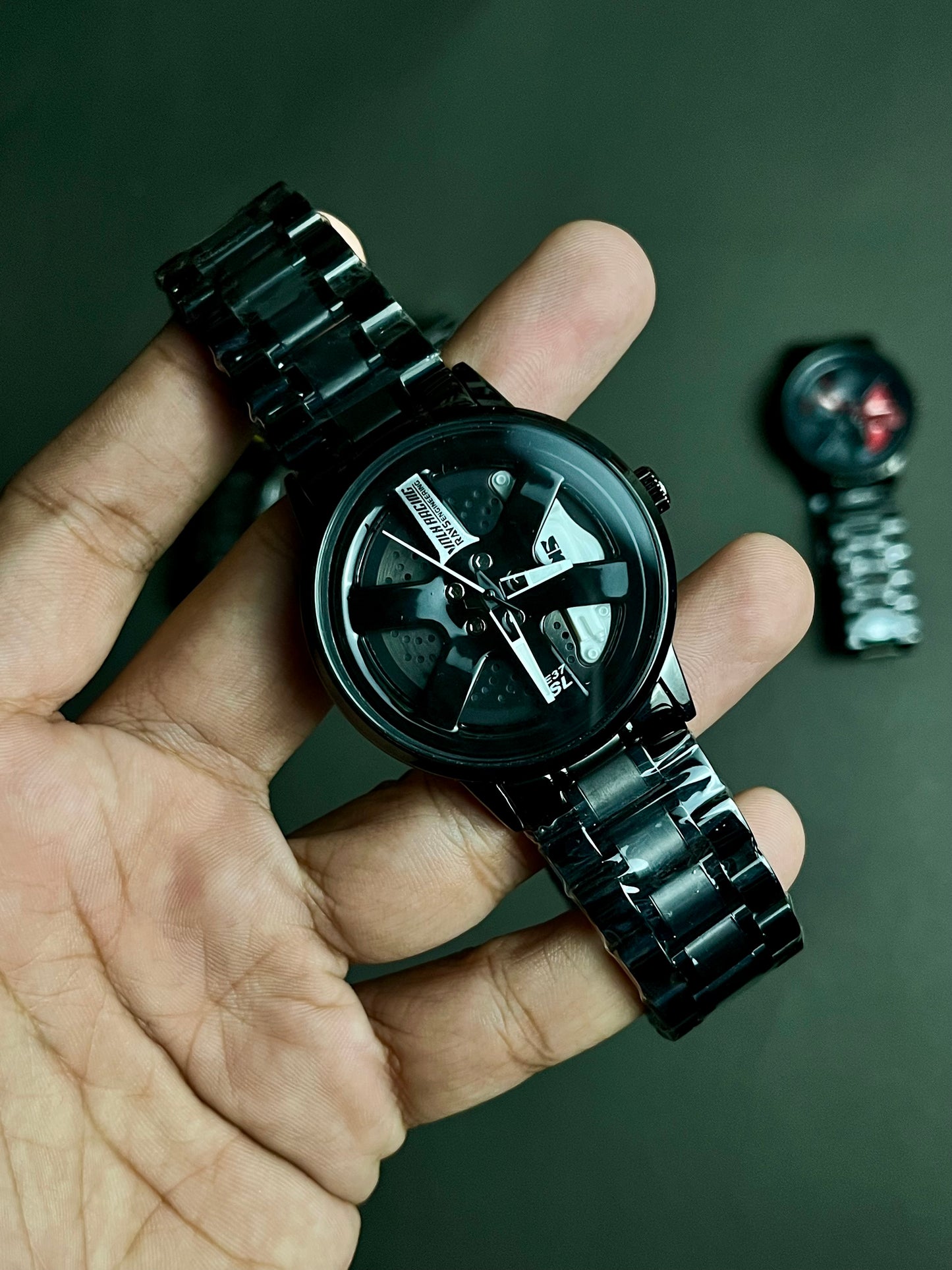 Skmei Original Car Rotating Rim Watch