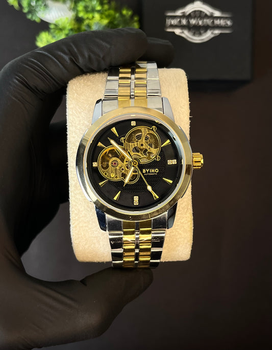 Byino Automatic Skeleton Watch