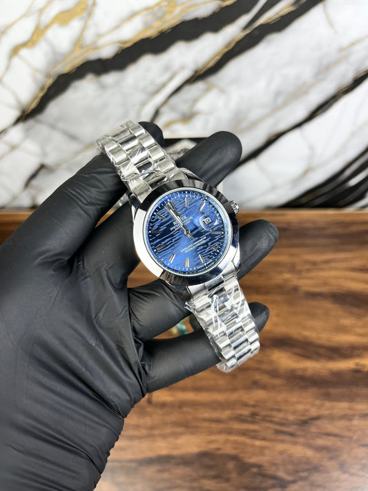 RLX Datejust Textured Dial Watch