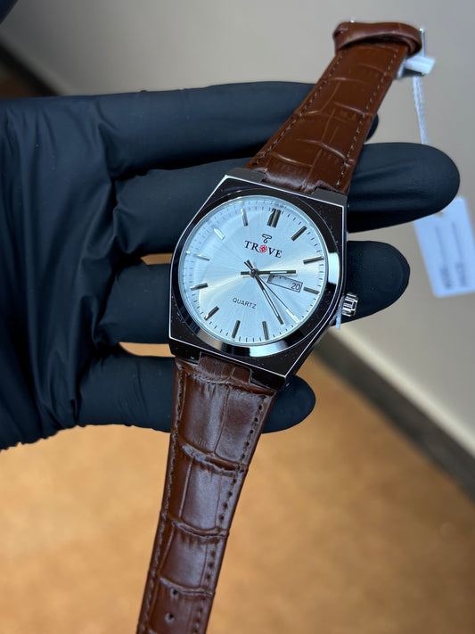 Trove PRX Day & Date Leather Straps