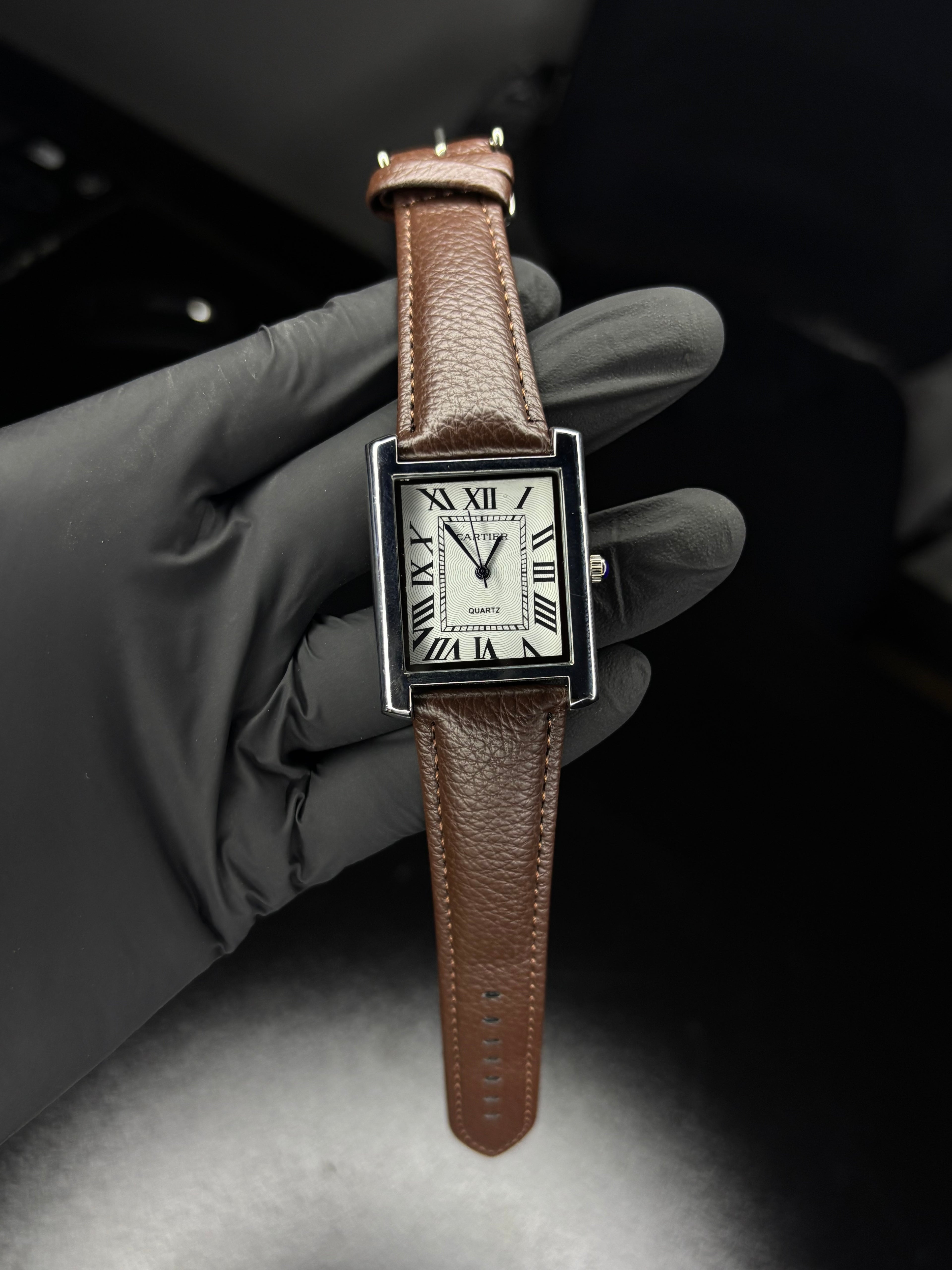Vintage Roman Counts Quartz Watch