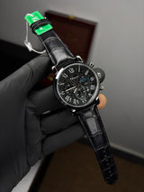 Chenxi Leather Strap Chronograph Watch