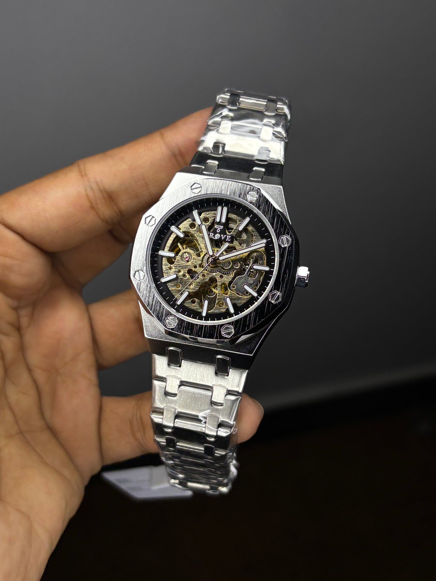 Trove Fully Skeleton Automatic Watch