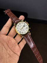 Chenxi Leather Strap Chronograph Watch