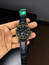 Chenxi Leather Strap Chronograph Watch