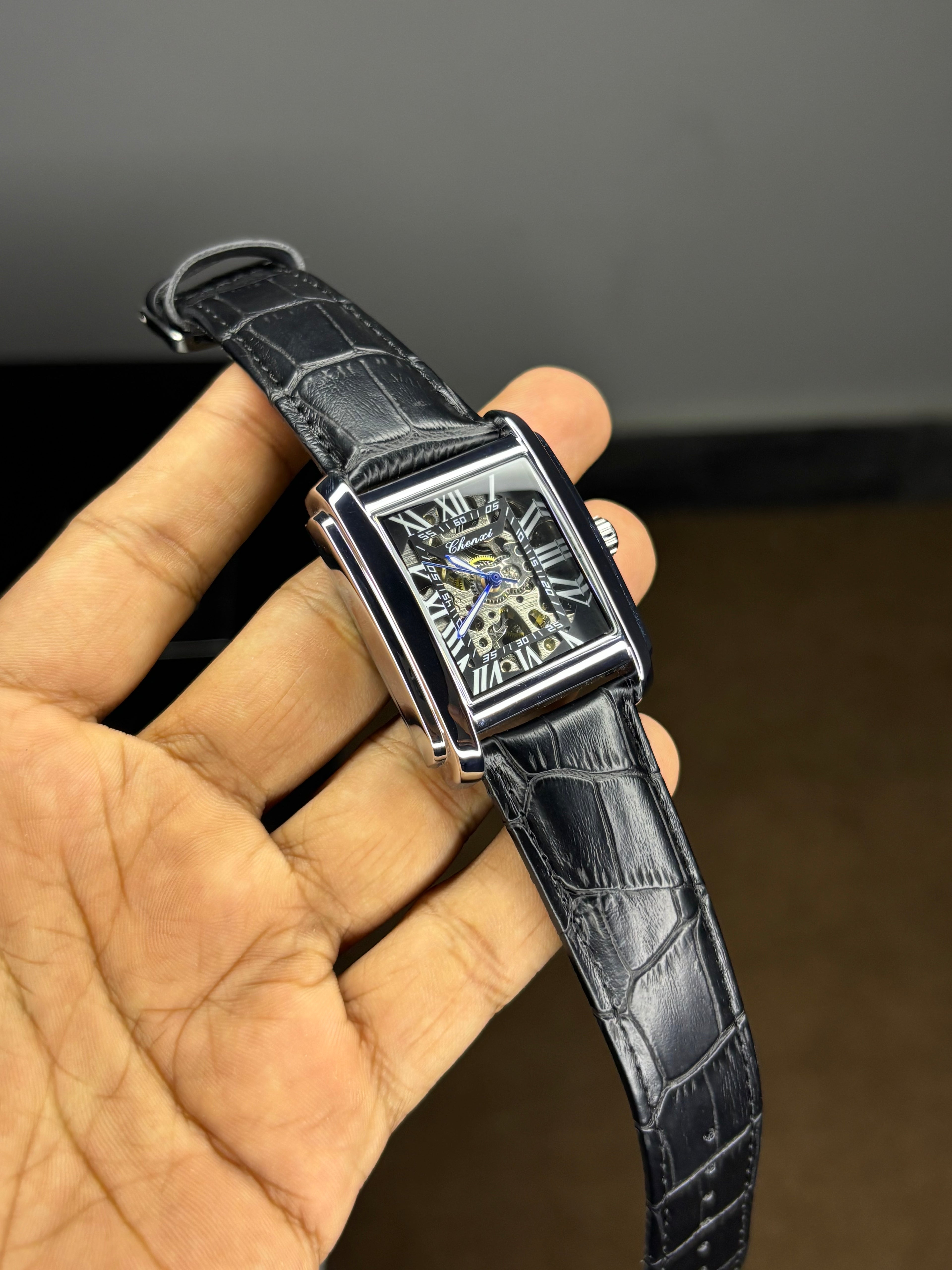 Chenxi Old Money Automatic Leather Strap
