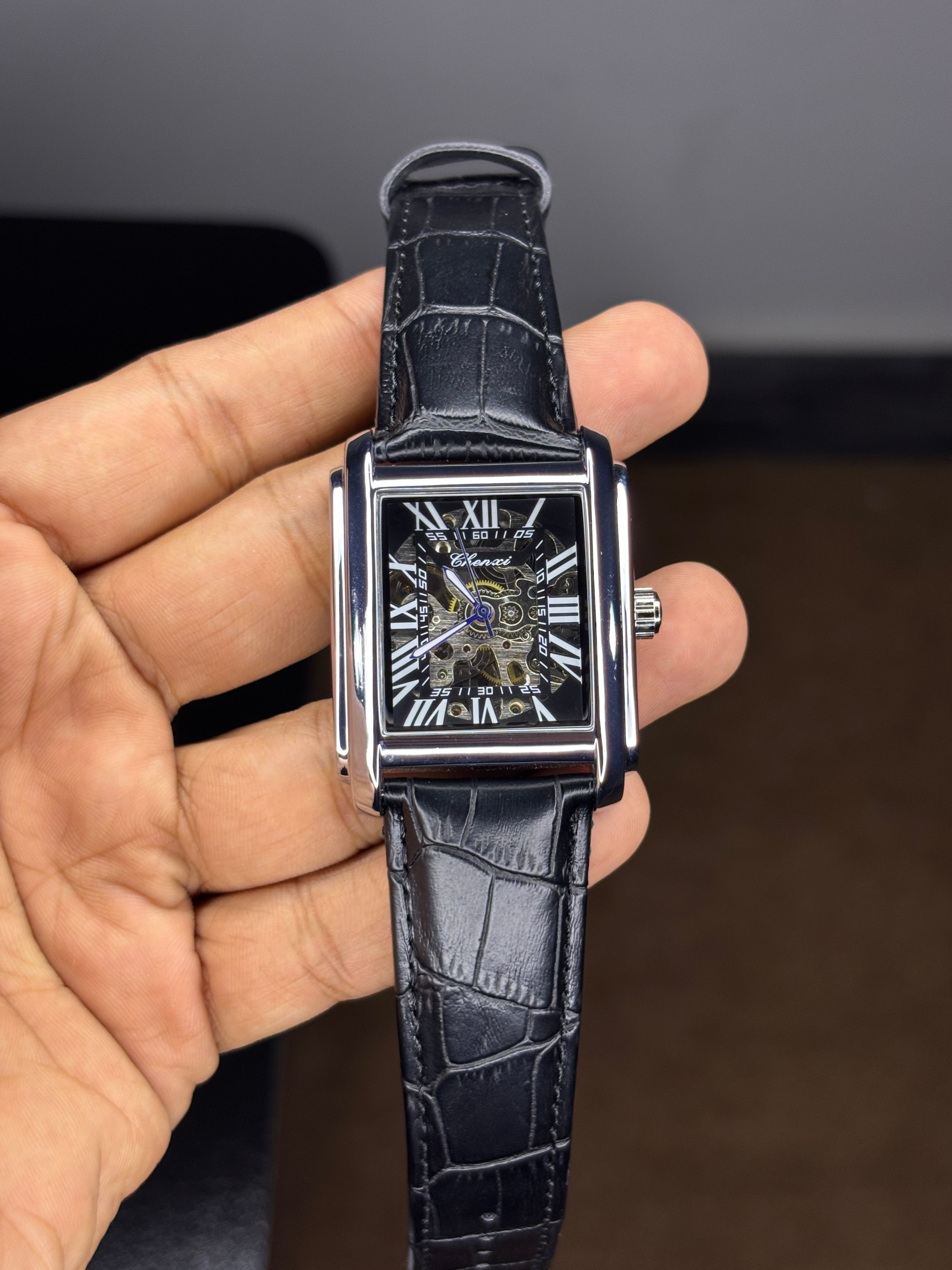 Chenxi Old Money Automatic Leather Strap