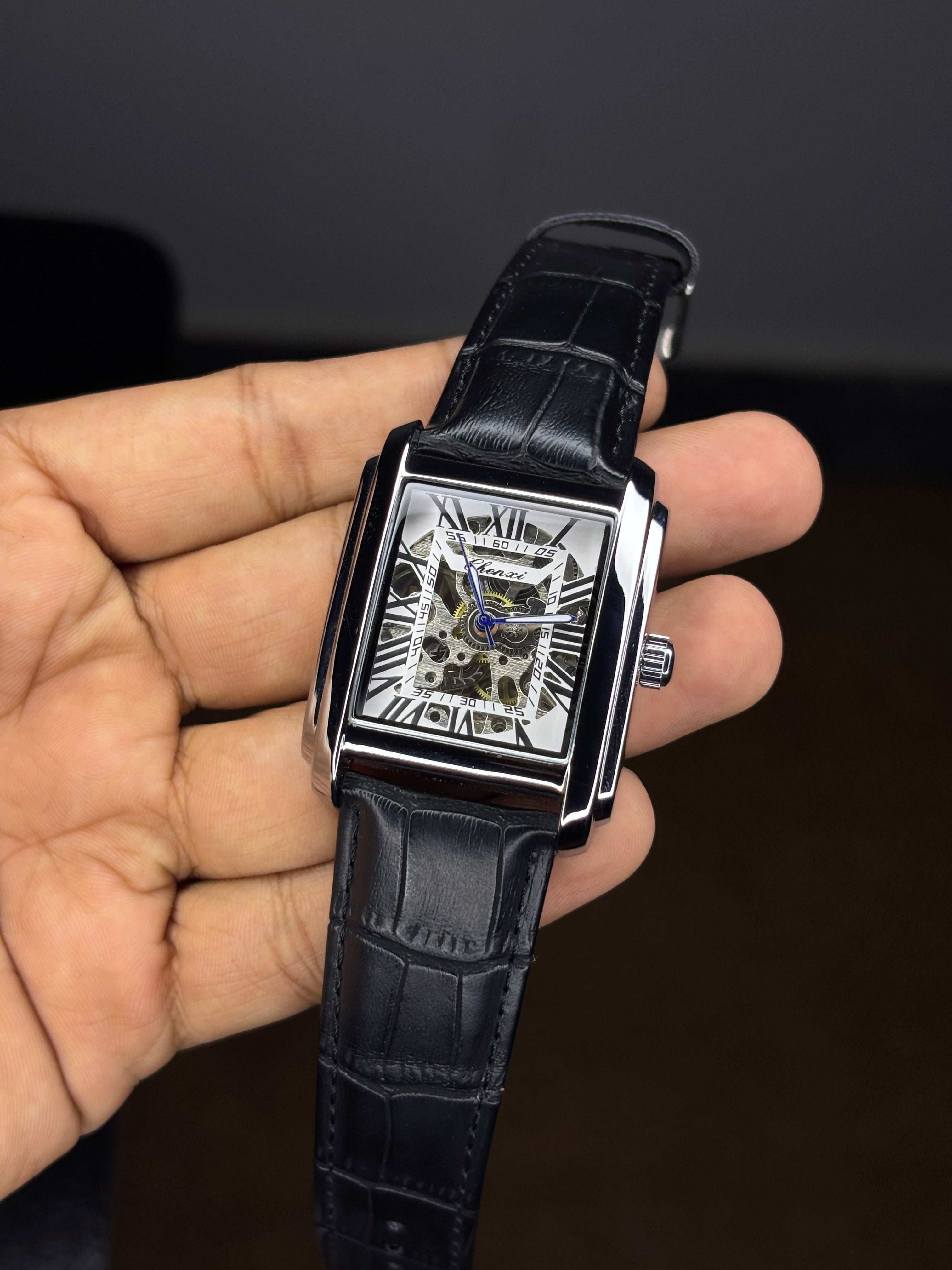 Chenxi Old Money Automatic Leather Strap