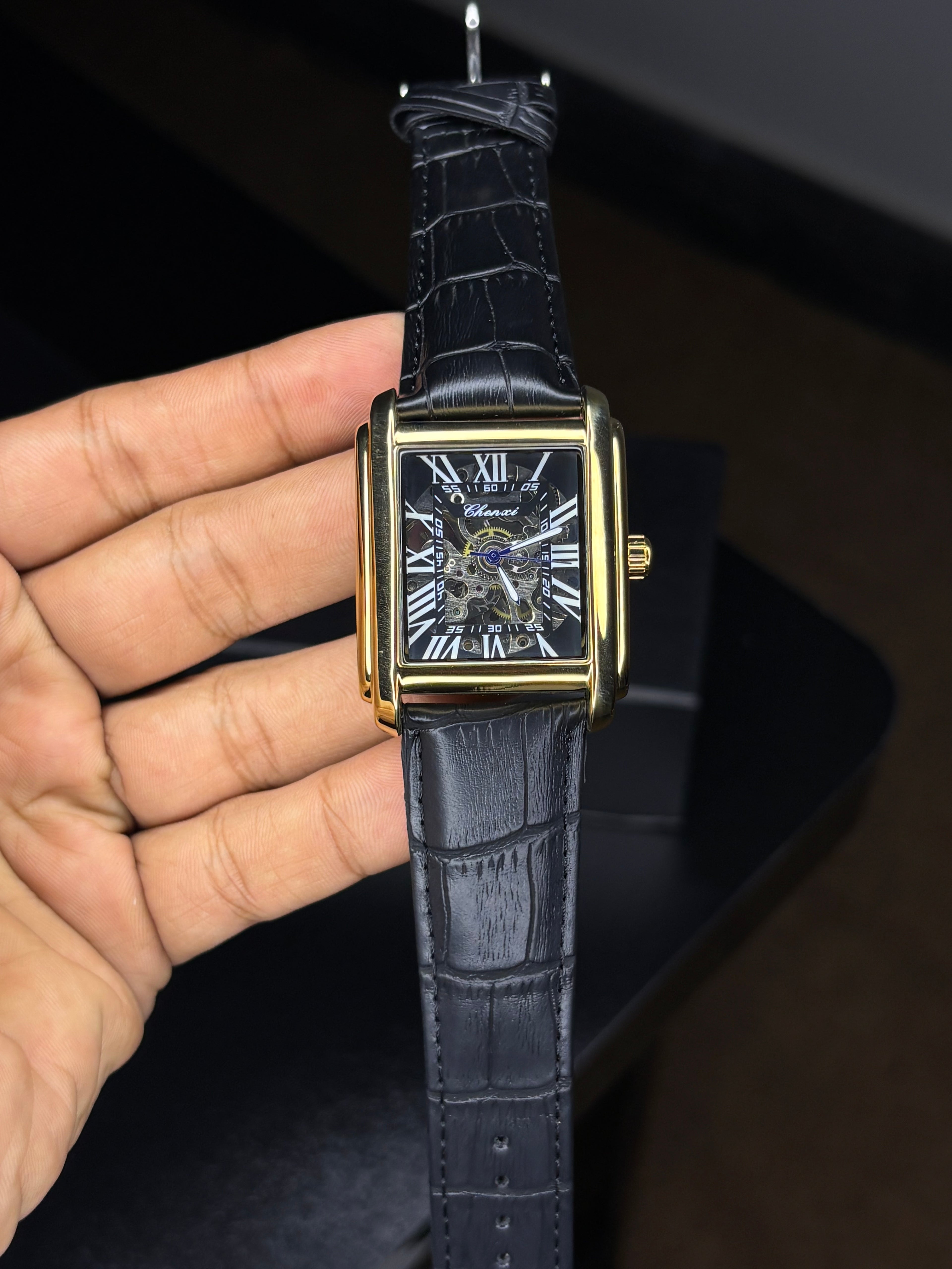 Chenxi Old Money Automatic Leather Strap