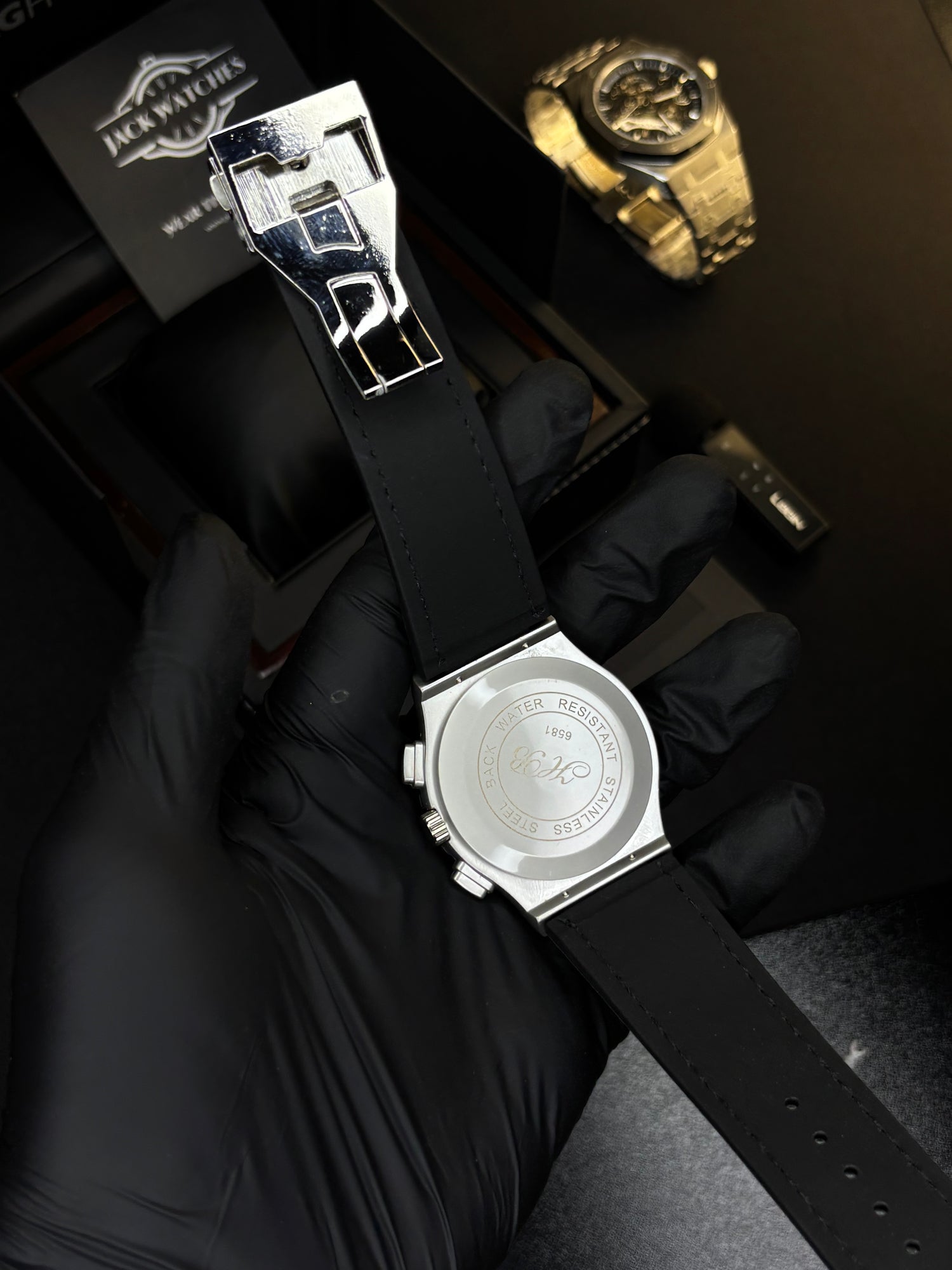 HB Classic Fusion - Snake Skin Leather Straps