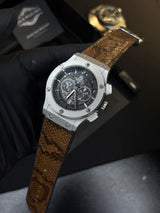 HB Classic Fusion - Snake Skin Leather Straps