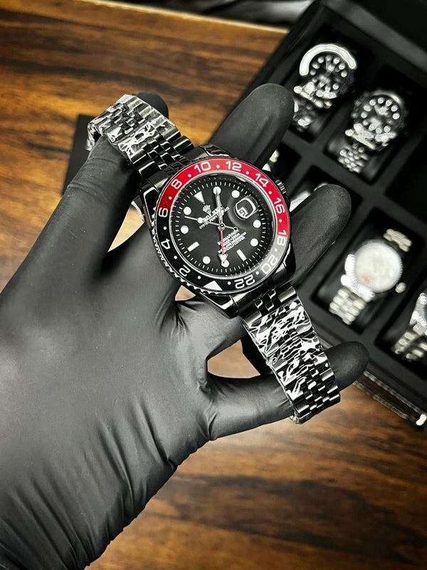 RLX GMT Master 2 - Full Black - Coke