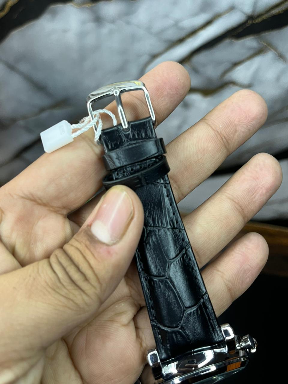 Chenxi Leather Strap Chronograph Watch