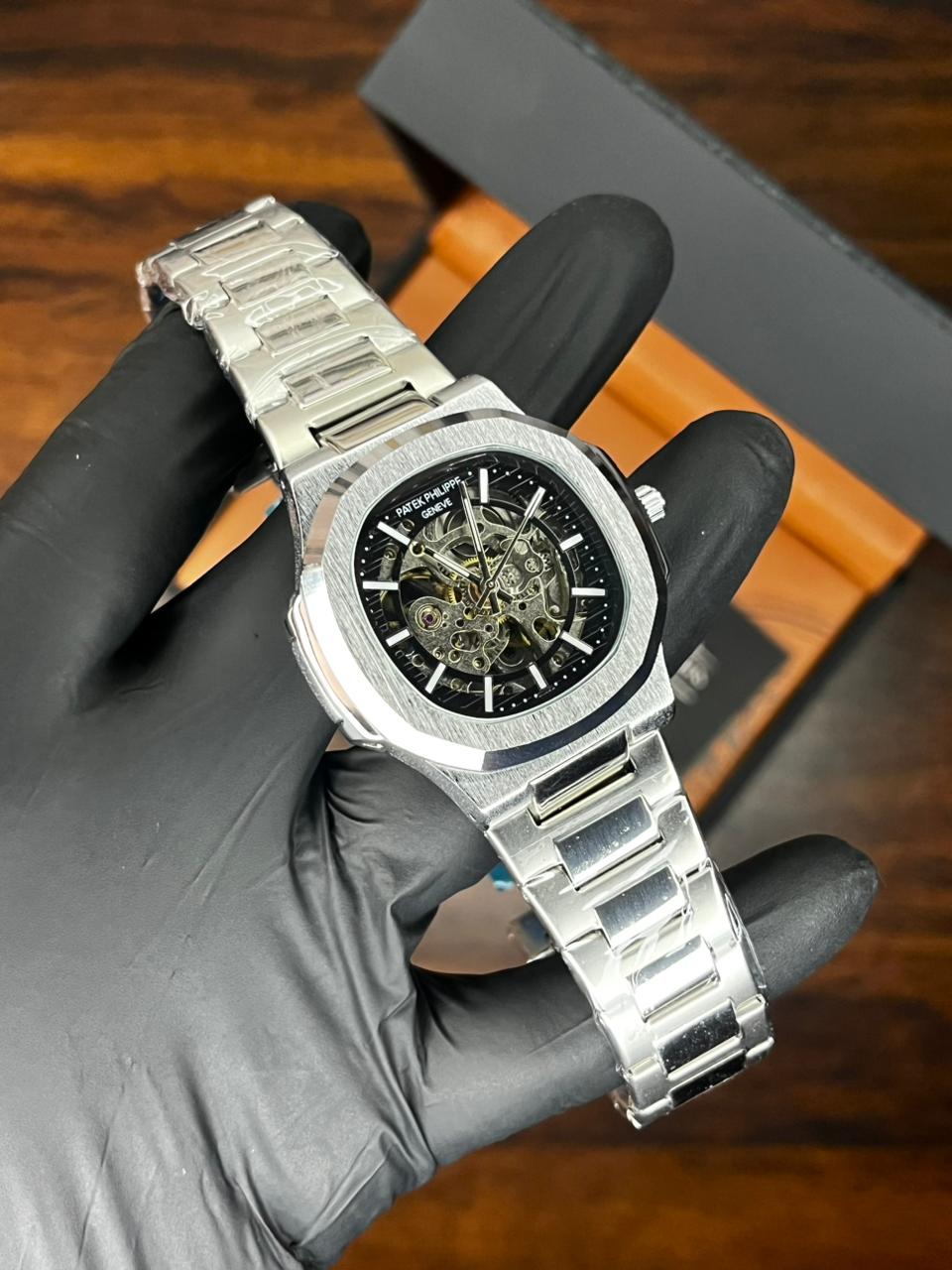 Patek Nautilus Fully Skeleton Automatic Watch