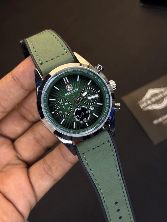 True Worth Non Chrono Watch With Unique Master Lock
