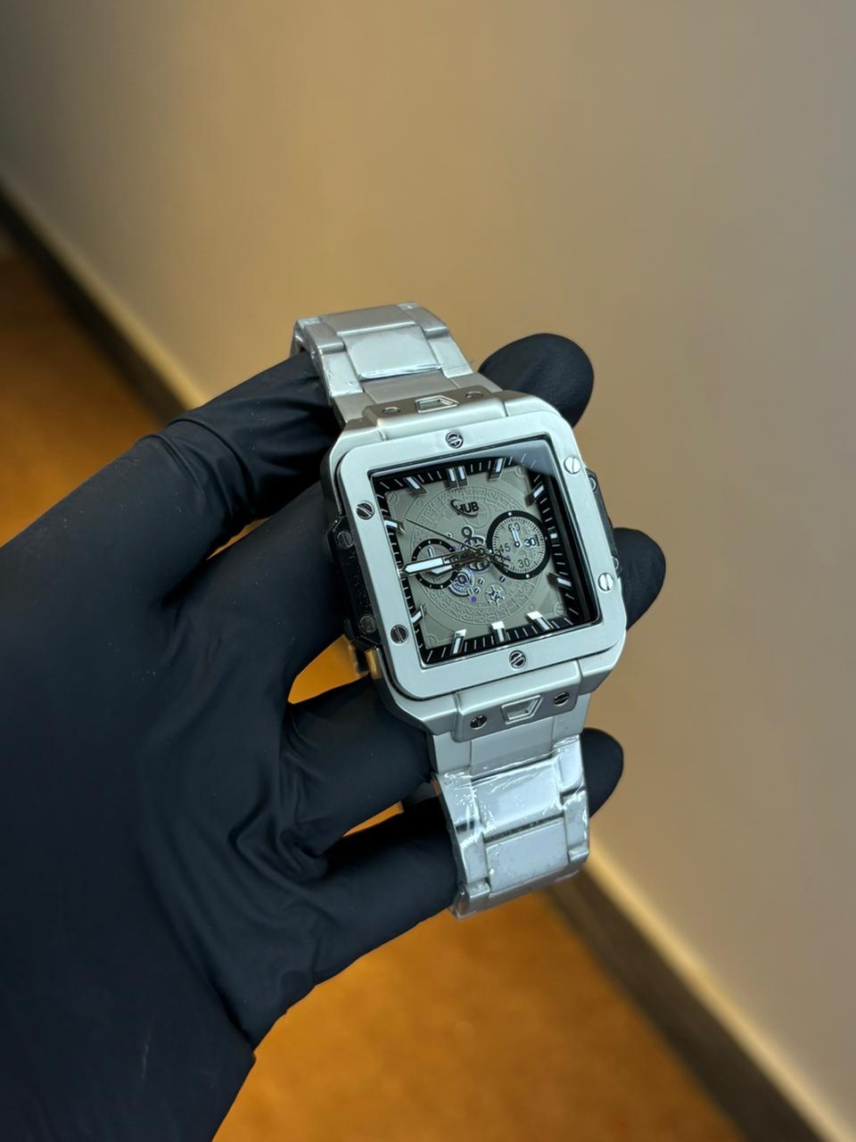 HB Square Dial Quartz Watch