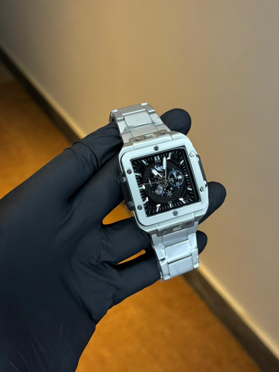 HB Square Dial Quartz Watch