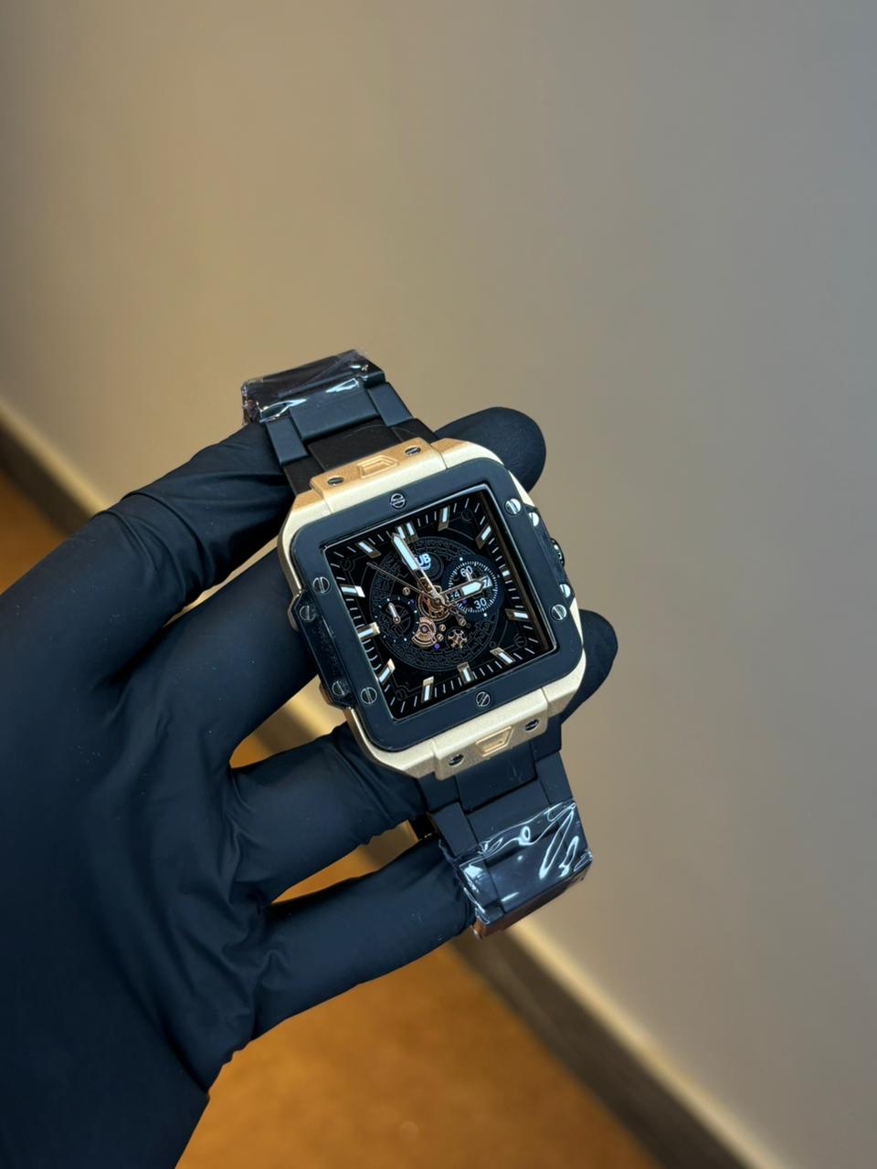 HB Square Dial Quartz Watch