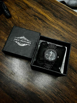 Fully Stoned Black Patek Nautilus