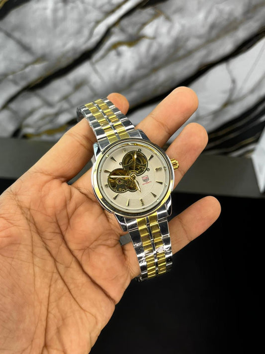 True Worth Automatic Skeleton Watch - R4053