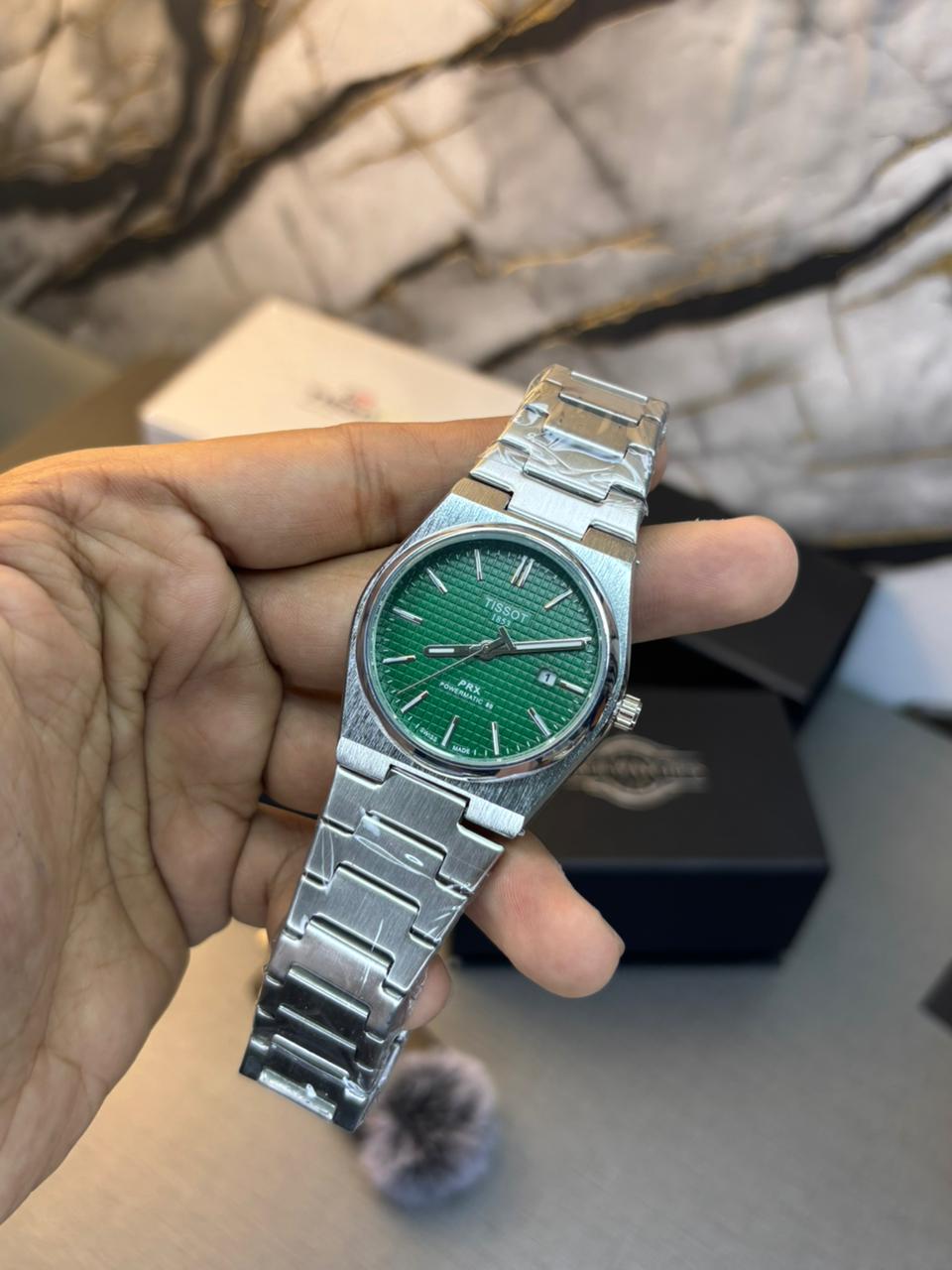 Tissot PRX 1853 Chain Date Adjust