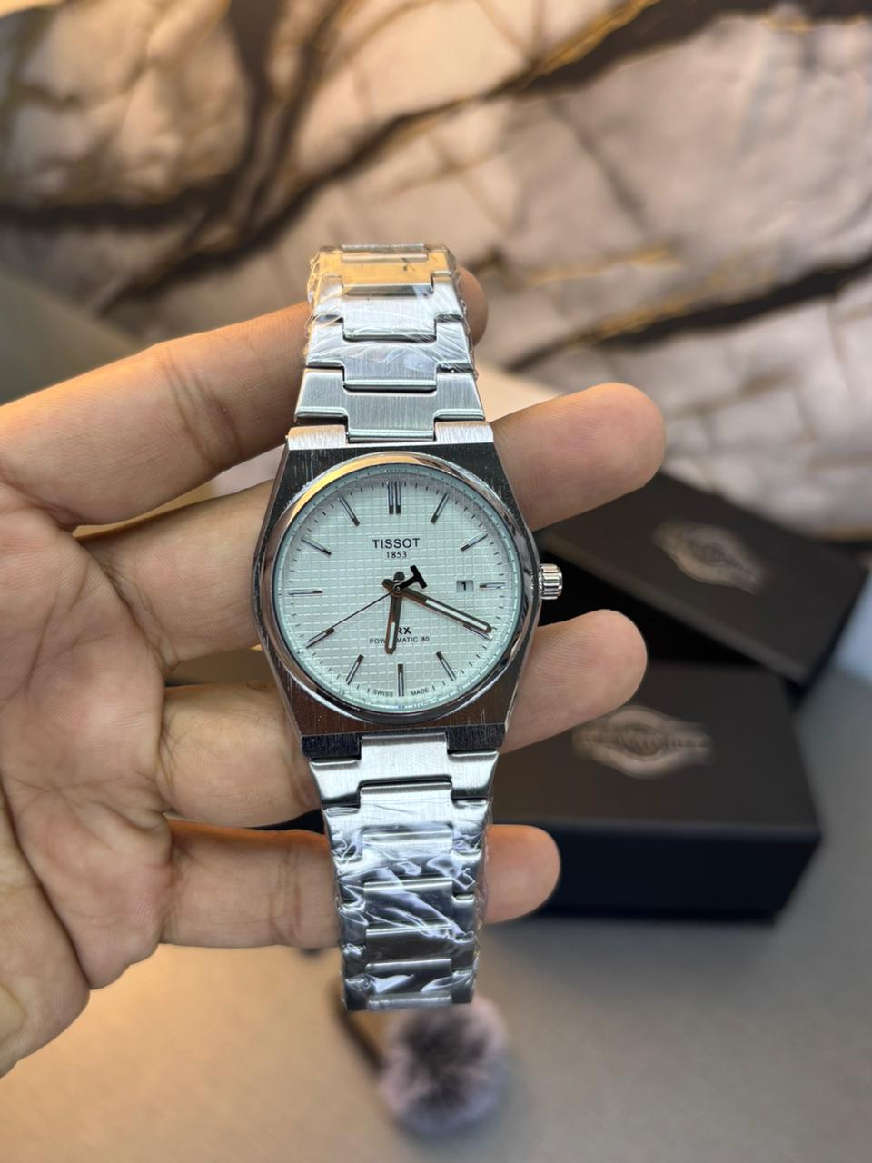 Tissot PRX 1853 Chain Date Adjust