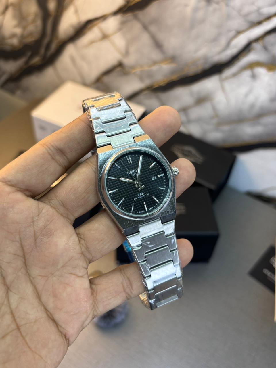 Tissot PRX 1853 Chain Date Adjust