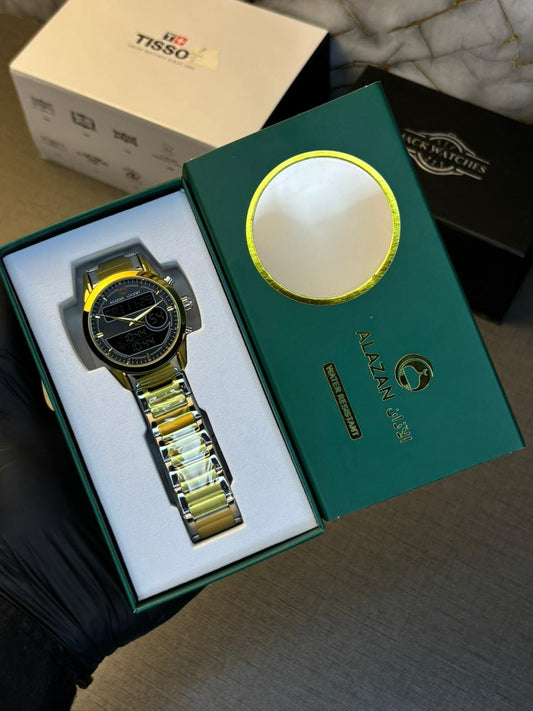 Al-Azaan Dual Time Watch