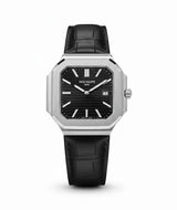 Patek Cubitus Leather Strap Quartz Watch